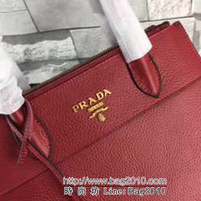 普拉達PRADA原單 PRADA專櫃新款Esplanade Saffiano手袋 1BA102-2E 手提肩背包 PHY1320